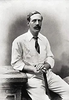 Cricket Player Portraits Imprime: Cricketer, Patterson