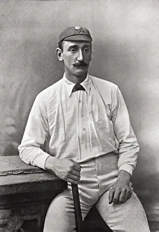 British Cricket History Imprime: Cricketer, Paul