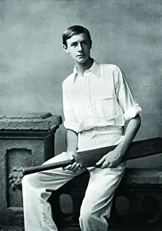 Vintage Cricket Players Imprime: Cricketer, Townsend