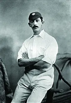 Historical Cricket Images Imprime: Cricketer, Whitehead
