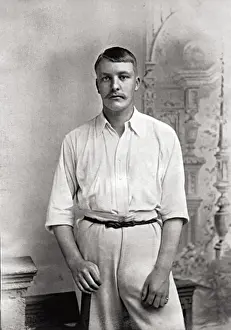 Cricket History Imprime: Cricketer, Wilkinson