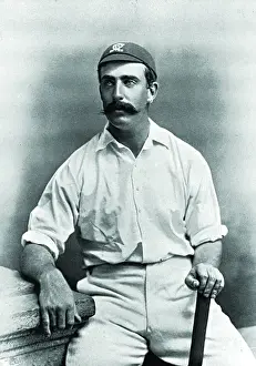 Historical Cricket Images Imprime: Cricketer, Wilson