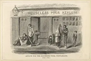 Old London Hospitals Imprime: Cripplegate Asylum