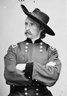 Civil War Generals Imprime: Custer