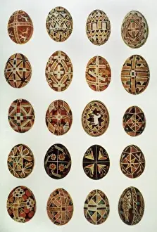 Easter Egg Symbolism Imprime: Customs / Easter / Eggs