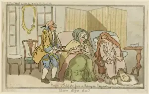 18th Century Art Prints Imprime: HOW D YE DO?