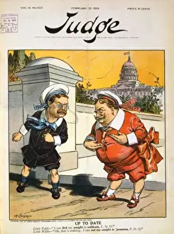 Early 20th Century Cartoons Imprime: Up to date