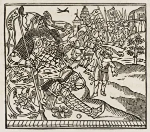 Old Testament Art Prints Imprime: David Downs Goliath