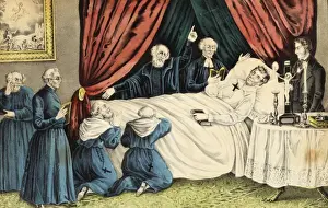 Irish History Prints Online Imprime: Death of Daniel O Connell