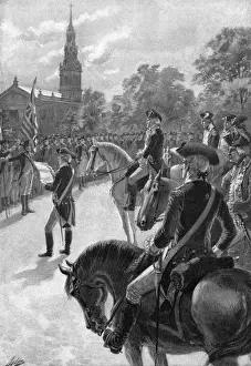 Declaration Of Independence Reading Imprime: Declaration to Army