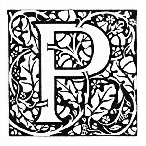 Decorative initial