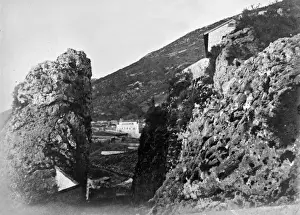 Daytime Rock Formation Imprime: Devils Tooth, Gibraltar
