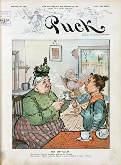 Puck Magazine Art Imprime: The difficulty
