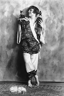 Vintage Fashion Designer Imprime: Dolly Tree