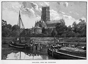South Yorkshire Landmarks Imprime: DONCASTER