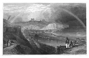 White Cliffs Of Dover Imprime: Dover by Bartlett