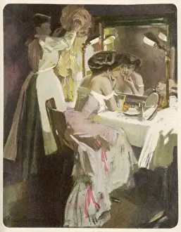 Vintage Beauty Standards Imprime: At Dressing Table