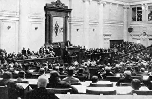 Russia Historical Events Imprime: Duma Reassembles - 1