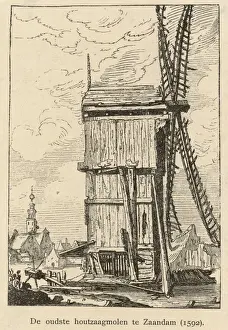 Dutch Heritage Sites Imprime: Dutch Windmill
