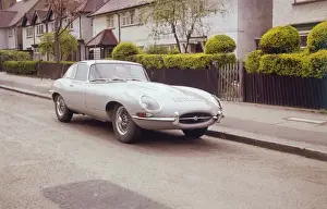 Classic Car Models Imprime: E TYPE JAG