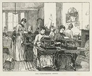 Victorian Era Communications Imprime: An early typing pool