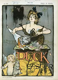 Vintage Easter Illustrations Imprime: Easter