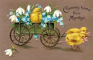 Easter Holiday Traditions Imprime: Customs / Easter / Chicks