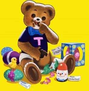 Semana Santa Imprime: Oso de peluche.