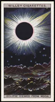 Lunar Eclipse Imprime: Eclipse from Moon