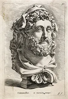 Roman Empire Leaders Imprime: Emperor Commodus