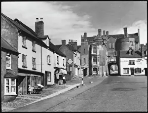 Shropshire Imprime: Inglaterra / Ludlow 1950s