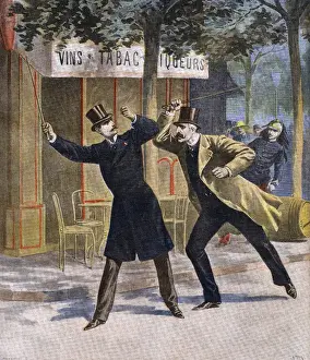 Dreyfus Affair History Imprime: Esterhazy & Picquart