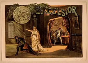 Vintage Poster Imprime: Excelsior