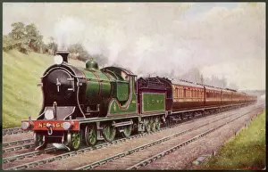 Classic Train Photography Imprime: Exeter Express