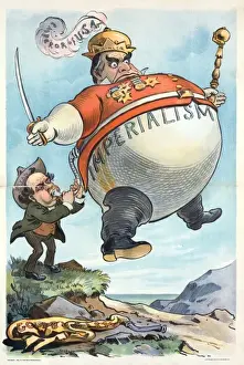 William Jennings Bryan Cartoon Imprime: Another explosion at hand