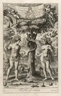 Christian Artwork Online Imprime: The Fall of Adam