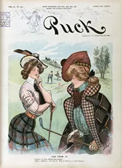 Vintage Golf Art Imprime: Far from it