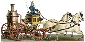 Horse Drawn Fire Engine Imprime: Fire Engine