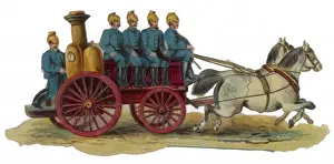 Horse Drawn Fire Engine Imprime: Fire Engine Scrap