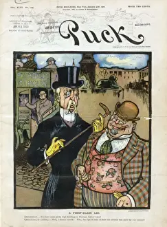 London Street Scenes 1900s Imprime: A first-class lie