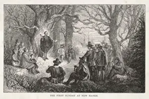 17th Century Artwork Imprime: The First Sunday