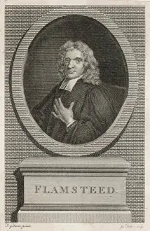 17th Century Astronomy Imprime: Flamsteed (Baker)