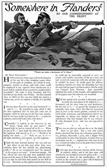 Captain Bruce Bairnsfather Imprime: Somewhere in Flanders