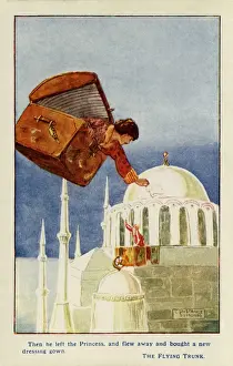 Hans Christian Andersen Stories Imprime: The Flying Trunk