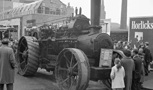 Vintage Traction Engines Imprime: Fowler Ploughing Engine