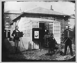 Early Photography Equipment Imprime: Fox Talbot Studio