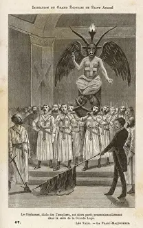 Procesión de masónes libre