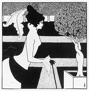 Aubrey Beardsley Imprime: Portada por Beardsley
