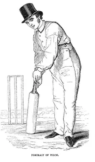Kent Cricket Team Imprime: Fuller Pilch / Cricketer