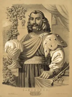 Medieval European Monarchs Imprime: Gambrinus